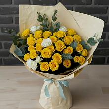 Букет цветов из:  Розы #REPLACE_PRED# Мелиховской