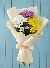 Букет цветов из:  Хризантемы в Мелиховской