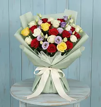 Букет цветов из:  Розы в Мелиховской