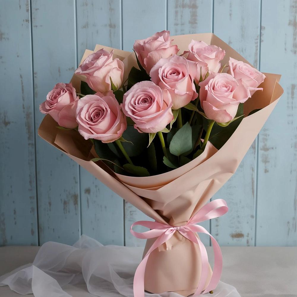 Букет цветов из: Розы в Мелиховской