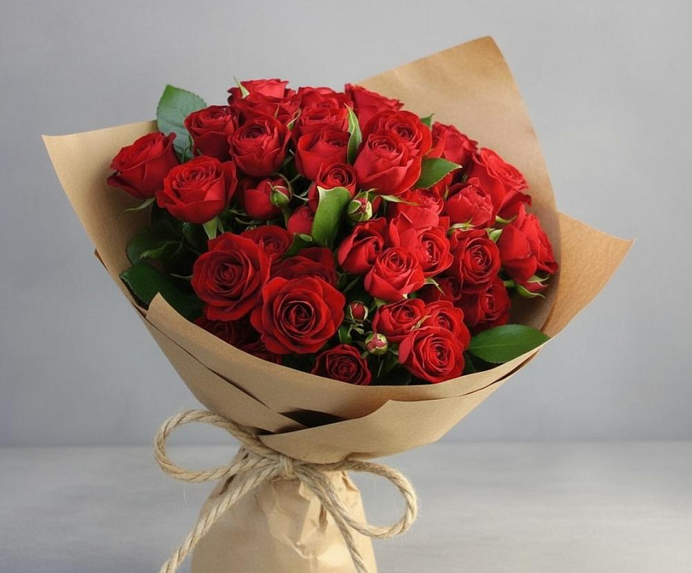 Букет Любовный роман в Мелиховской