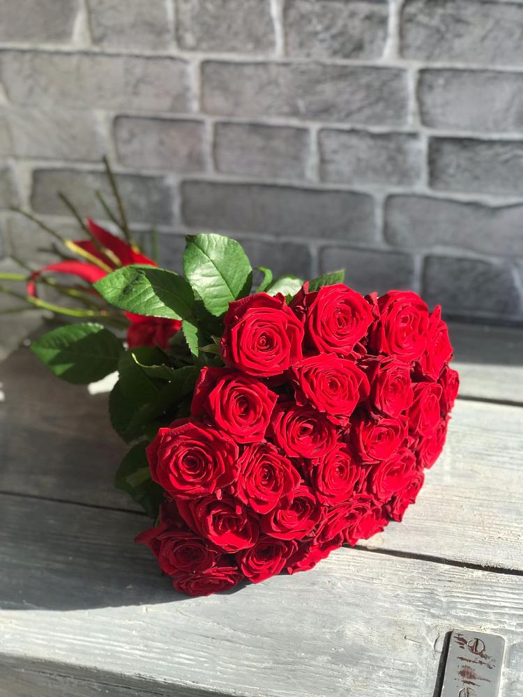 Букет Красные розы Фридом в Мелиховской