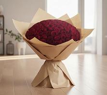 Букет 101 Красная роза #REPLACE_PRED# Мелиховской