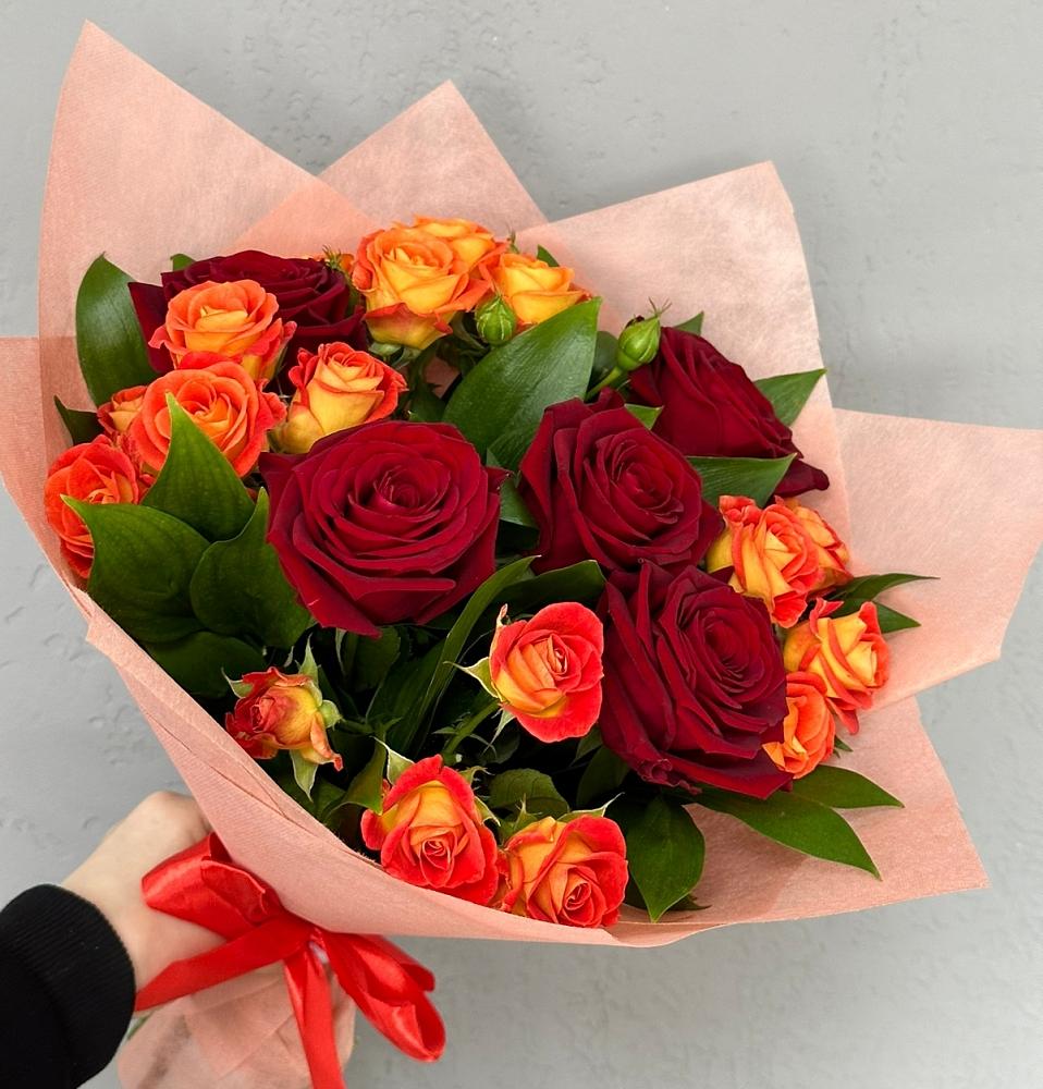 Букет Любовь и восторг в Мелиховской