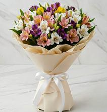 Букет цветов из:  Альстромерии #REPLACE_PRED# Мелиховской