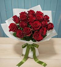 Букет Красные розы в Мелиховской