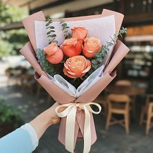 Букет цветов из:  Розы в Мелиховской