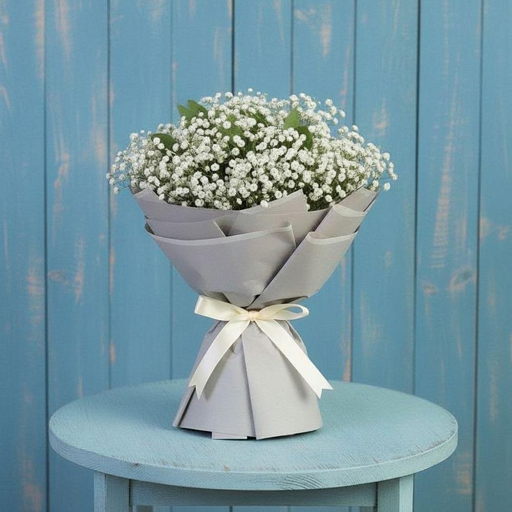 Букет цветов из: Гипсофила в Мелиховской