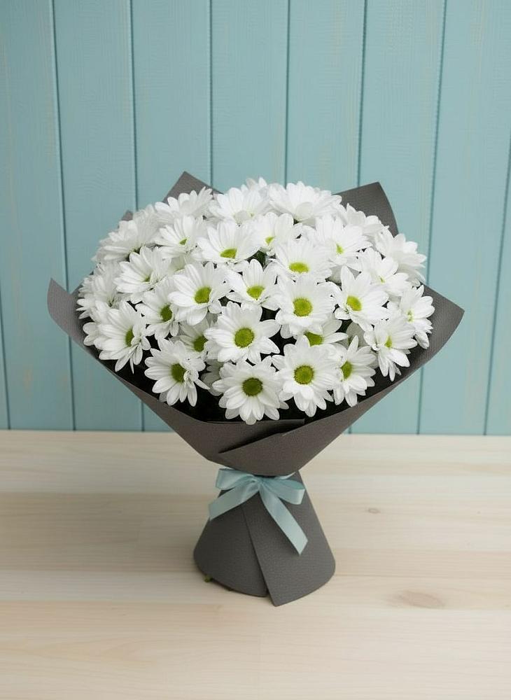 Букет цветов из: Хризантемы в Мелиховской