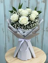 Букет цветов из:  Розы #REPLACE_PRED# Мелиховской