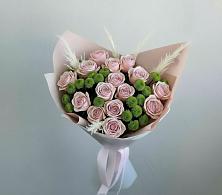 Букет цветов из:  Розы и Хризантемы в Мелиховской