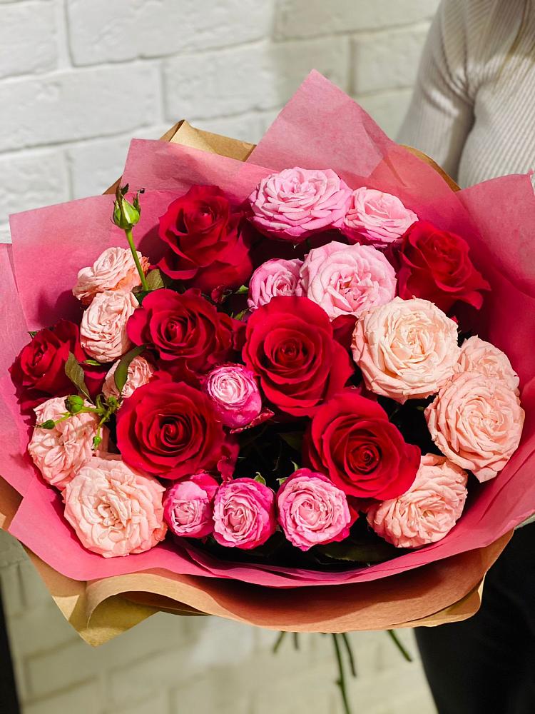 Букет цветов из: Розы в Мелиховской