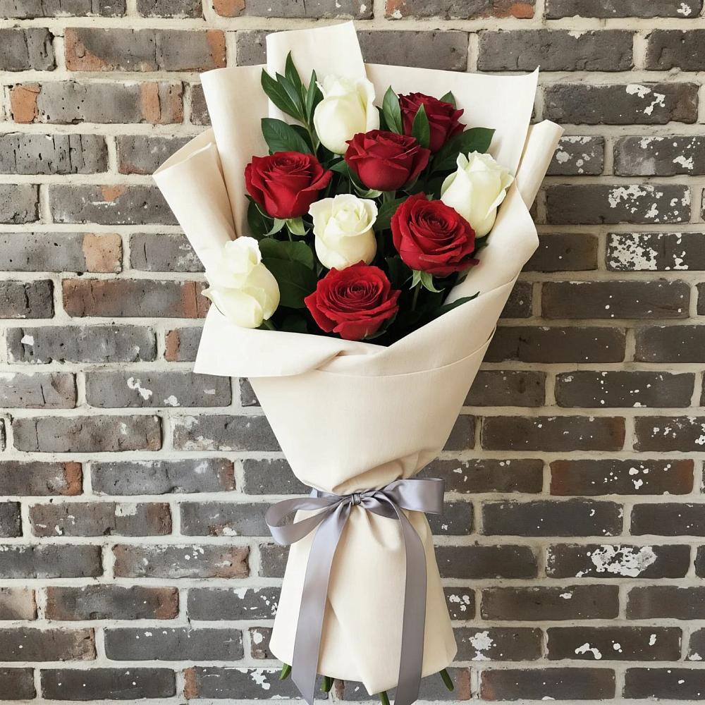 Букет цветов из: Розы в Мелиховской