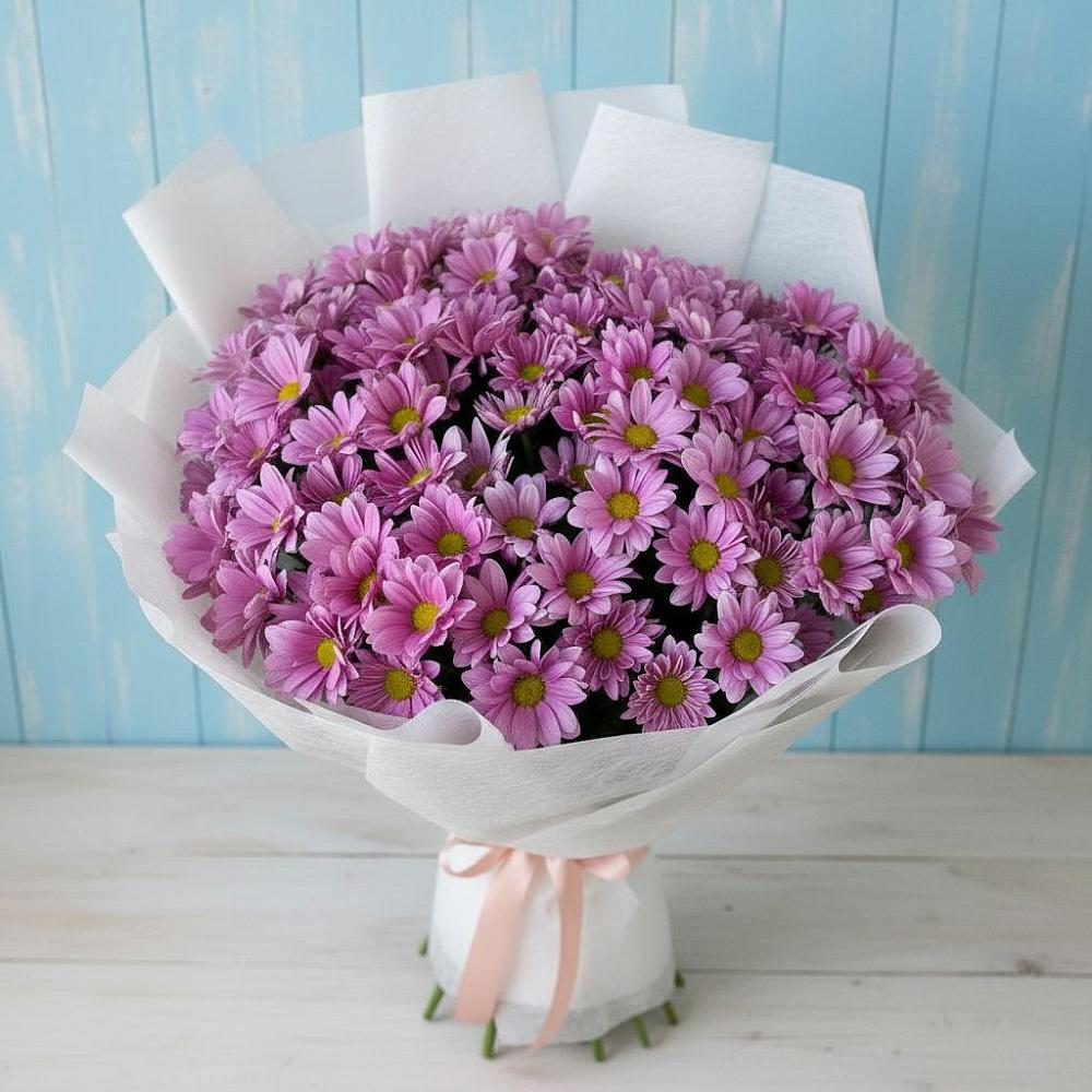 Букет цветов из: Хризантемы в Мелиховской