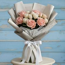 Букет цветов из:  Розы в Мелиховской