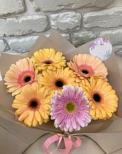 Букет цветов из:  Герберы в Мелиховской