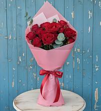 Букет цветов из:  Розы в Мелиховской