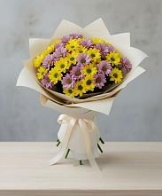 Букет цветов из:  Хризантемы в Мелиховской