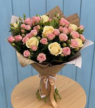 Букет цветов из:  Розы в Мелиховской