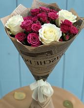 Букет цветов из:  Розы #REPLACE_PRED# Мелиховской