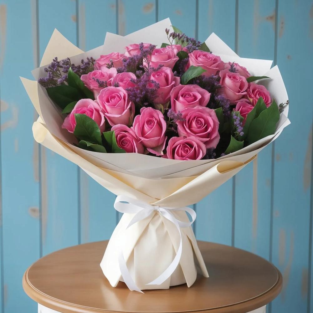 Букет цветов из: Розы в Мелиховской