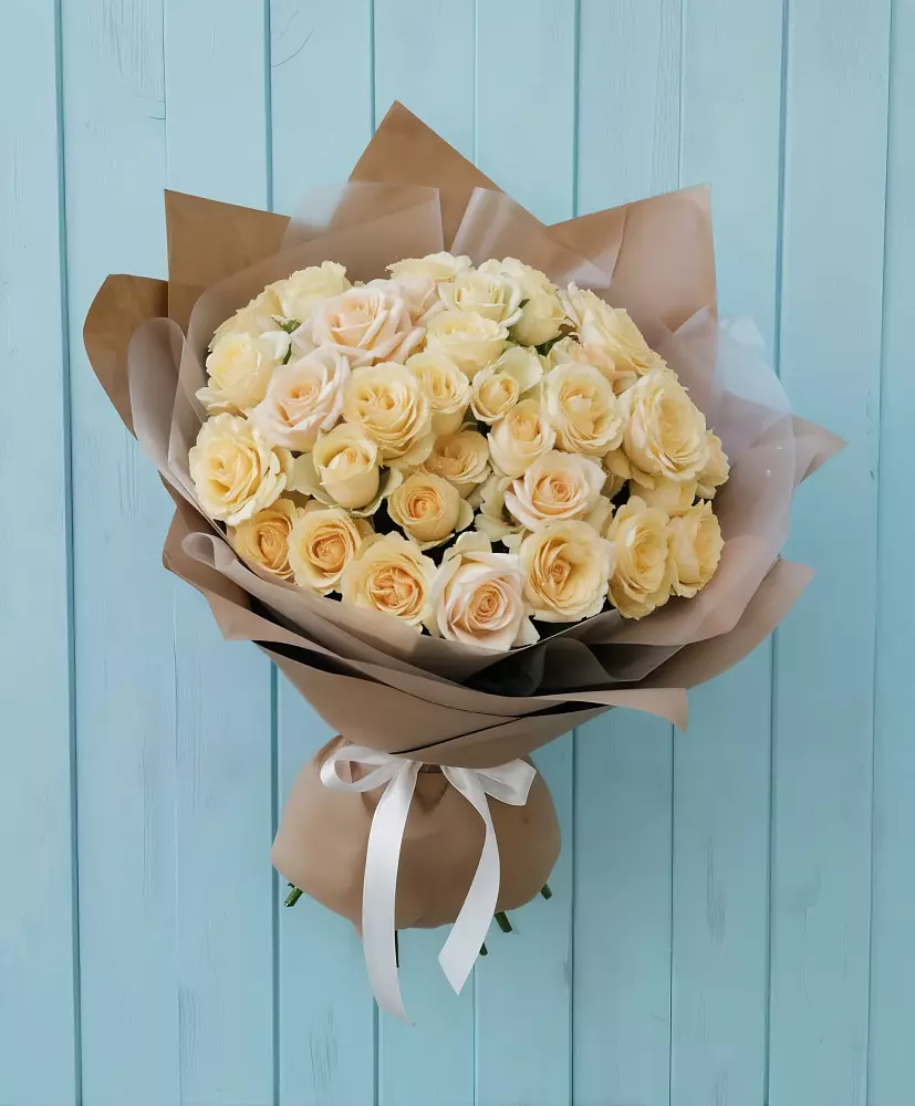 Букет Кремовое облако в Мелиховской