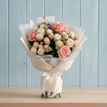 Букет цветов из:  Розы #REPLACE_PRED# Мелиховской