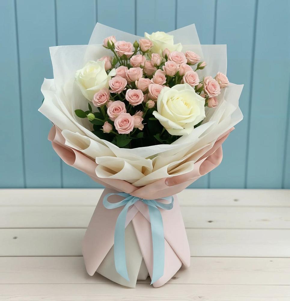 Букет цветов из: Розы в Мелиховской