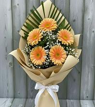 Букет цветов из:  Герберы в Мелиховской
